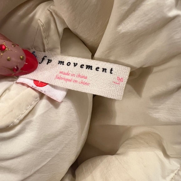 Free People Powerhouse Puffer Midnight Multicolor Jacket L $268 retail NWOT - Picture 14 of 16